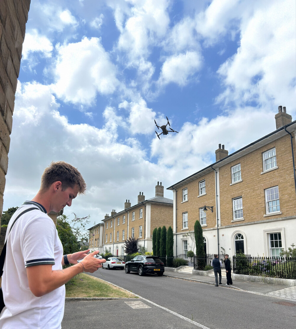 F Athom email drone